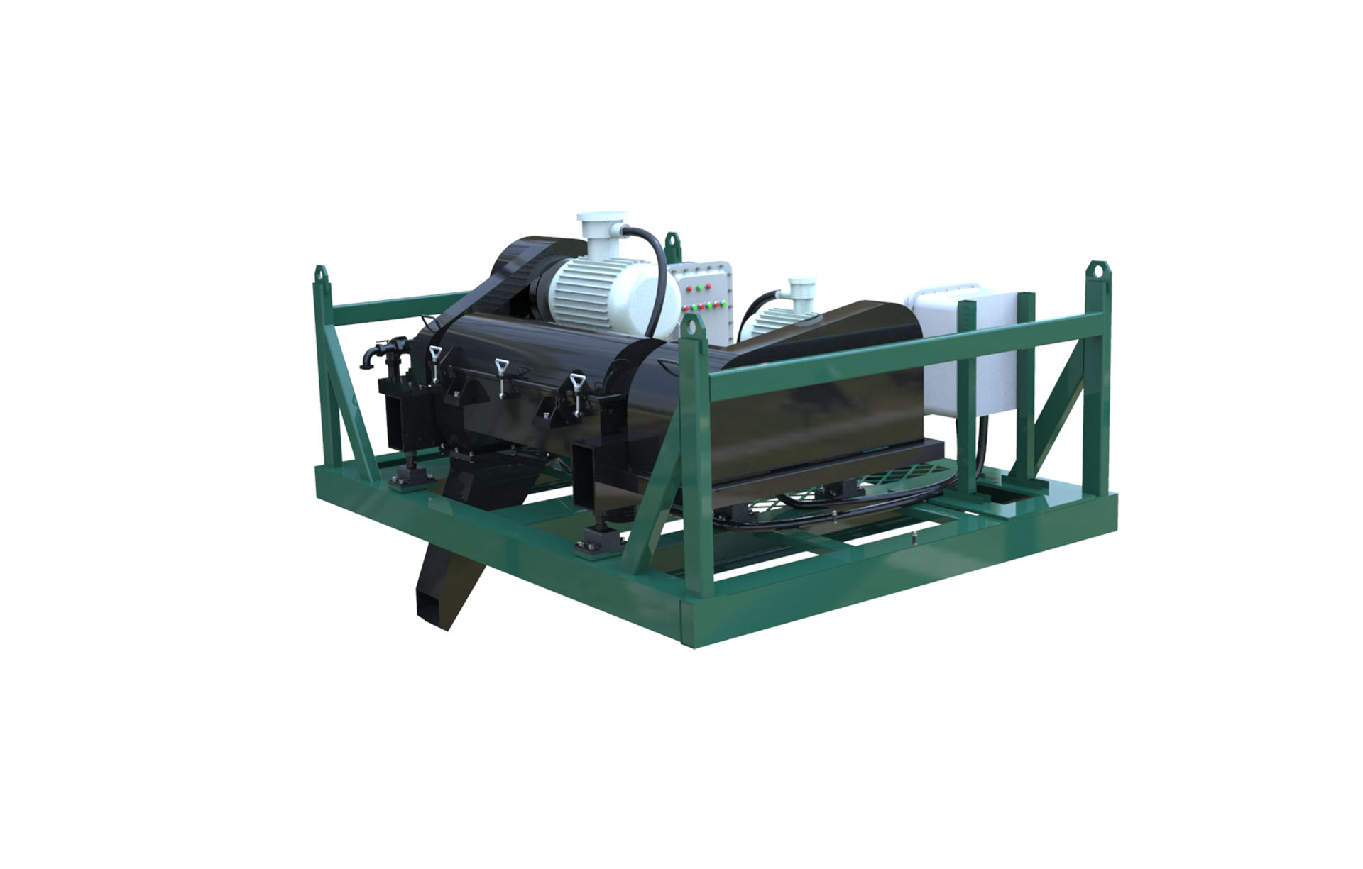 臥式螺旋卸料沉降離心機(jī)