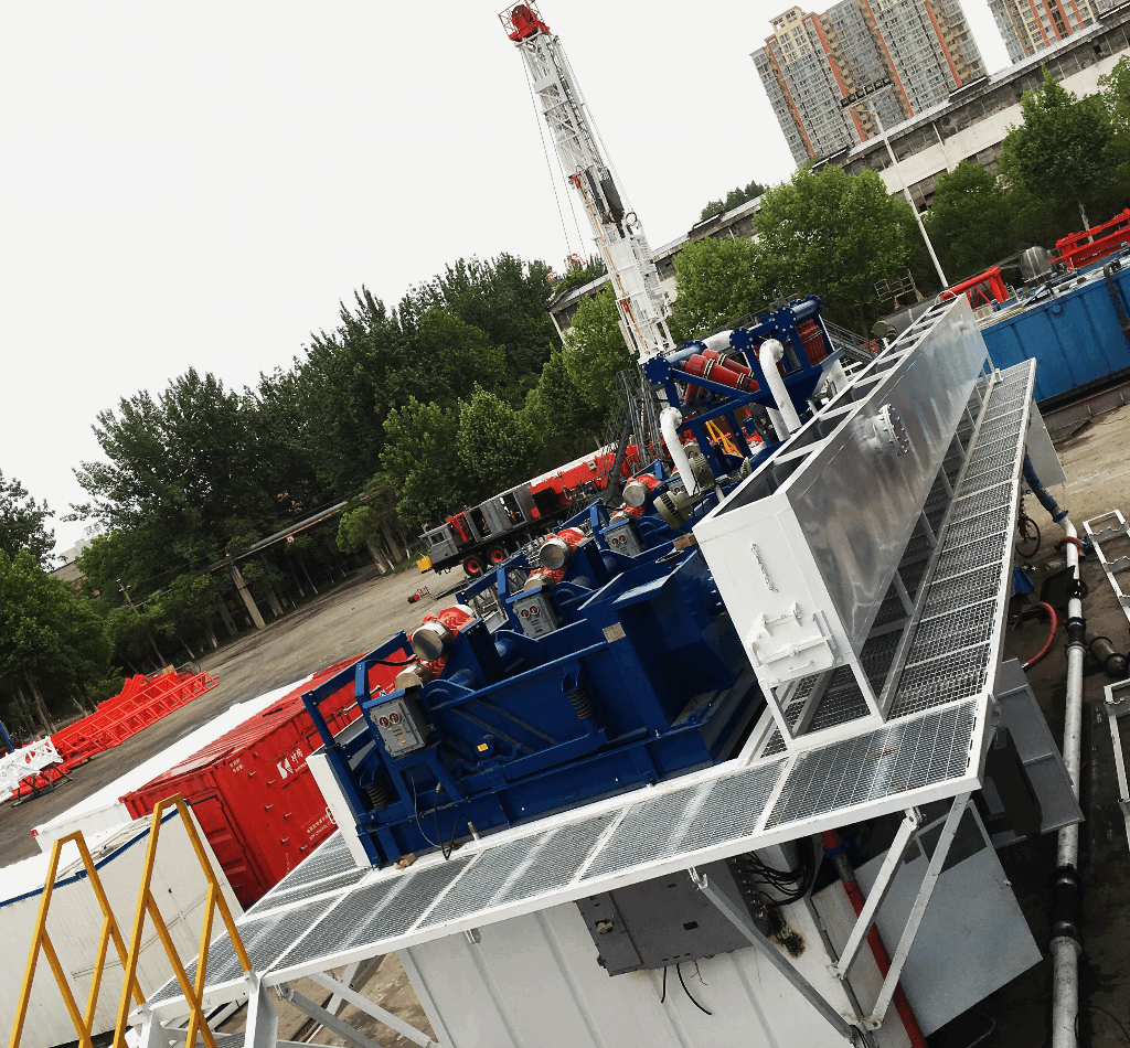 科迅中海油項(xiàng)目海洋鉆井人工島固控系統(tǒng)第一套成功交付