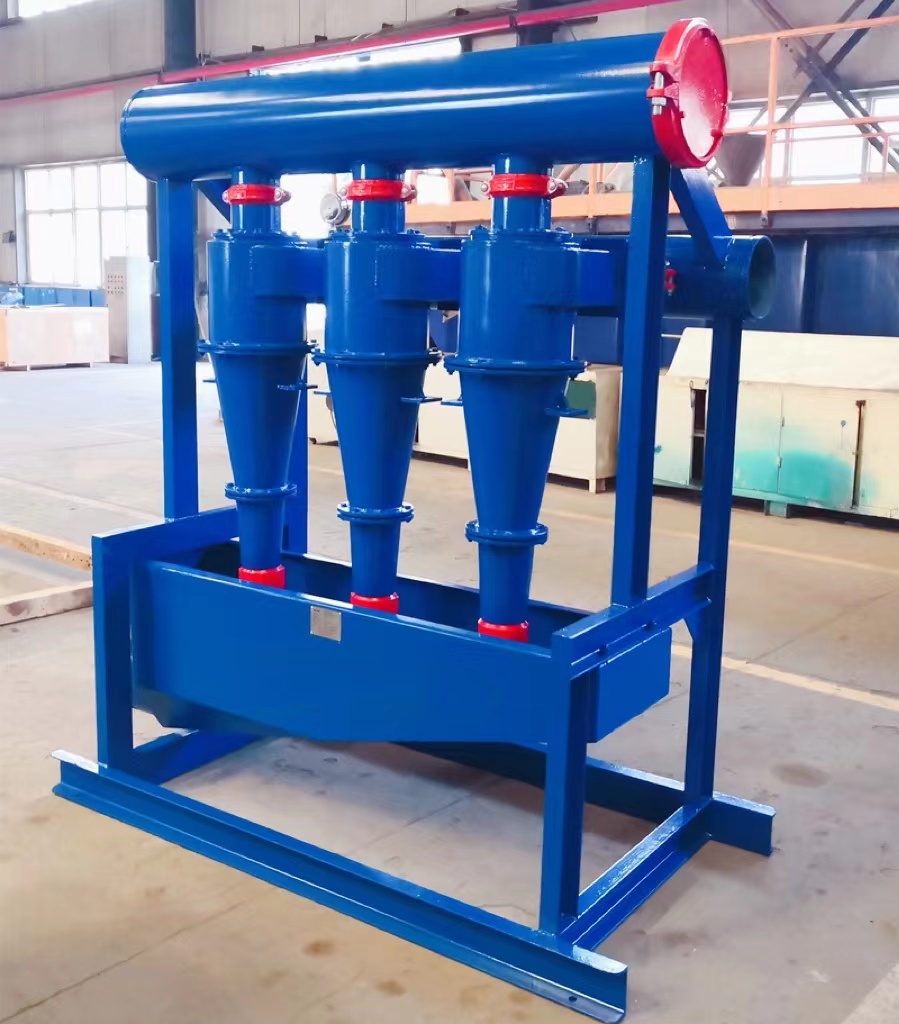 科迅（KOSUN）MD300型立式獨(dú)立除砂器發(fā)往尼日利亞河水除砂項(xiàng)目現(xiàn)場(chǎng)