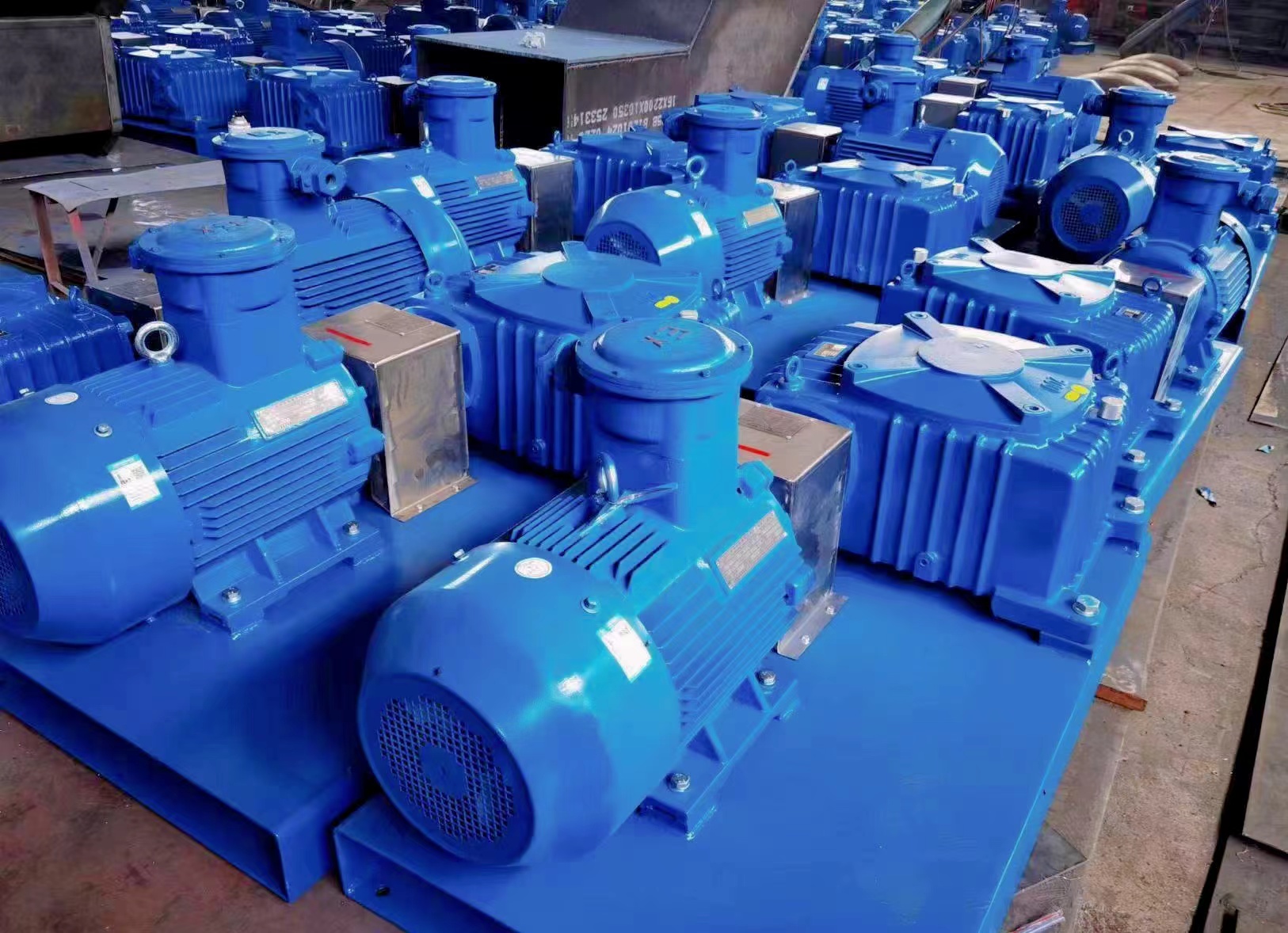 中石油四川頁巖氣作業(yè)區(qū)向科迅（KOSUN）繼續(xù)追加120臺套泥漿攪拌器系統(tǒng)