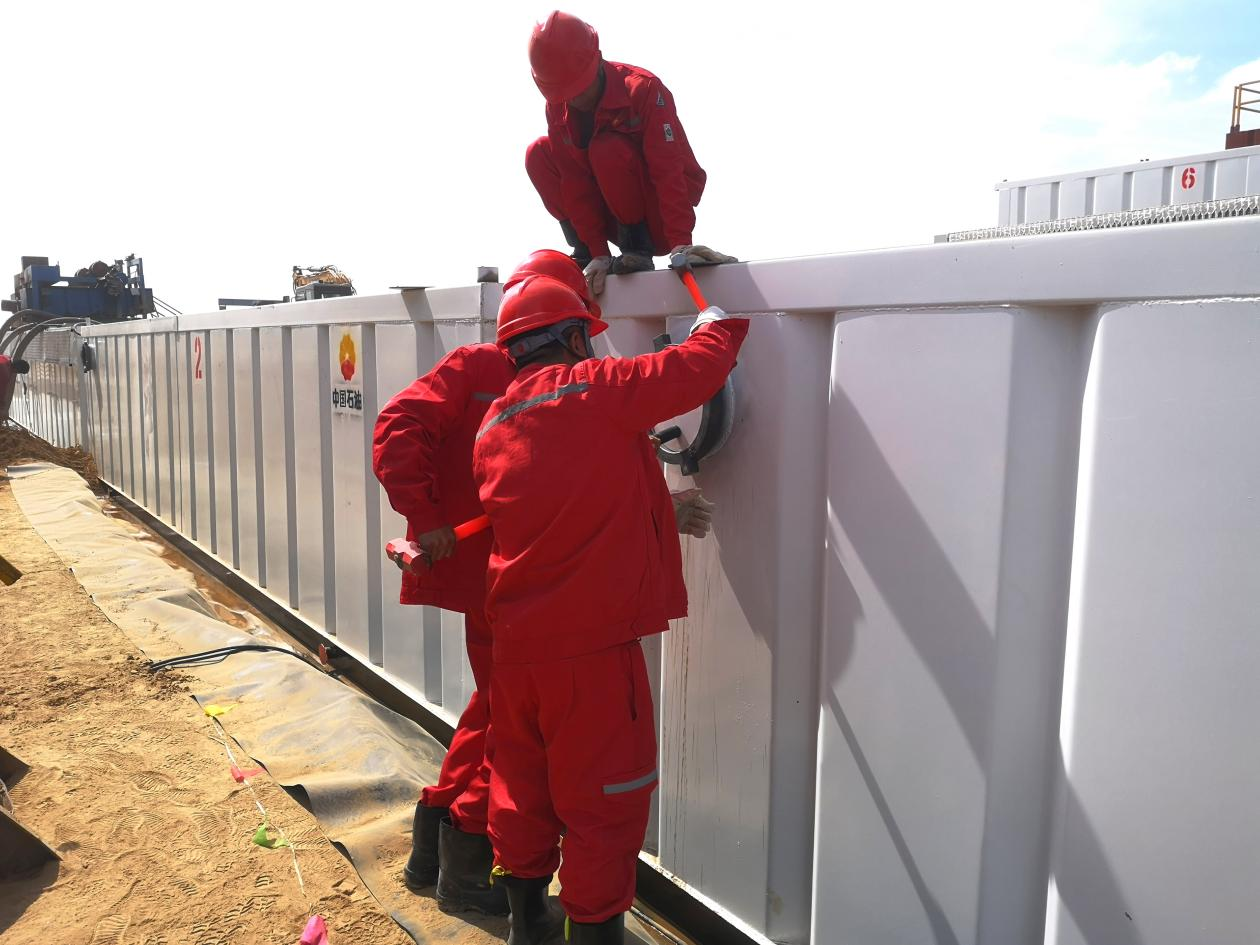 西安科迅「長慶油田鉆井泥漿不落地」工程服務(wù)項(xiàng)目順利進(jìn)行中