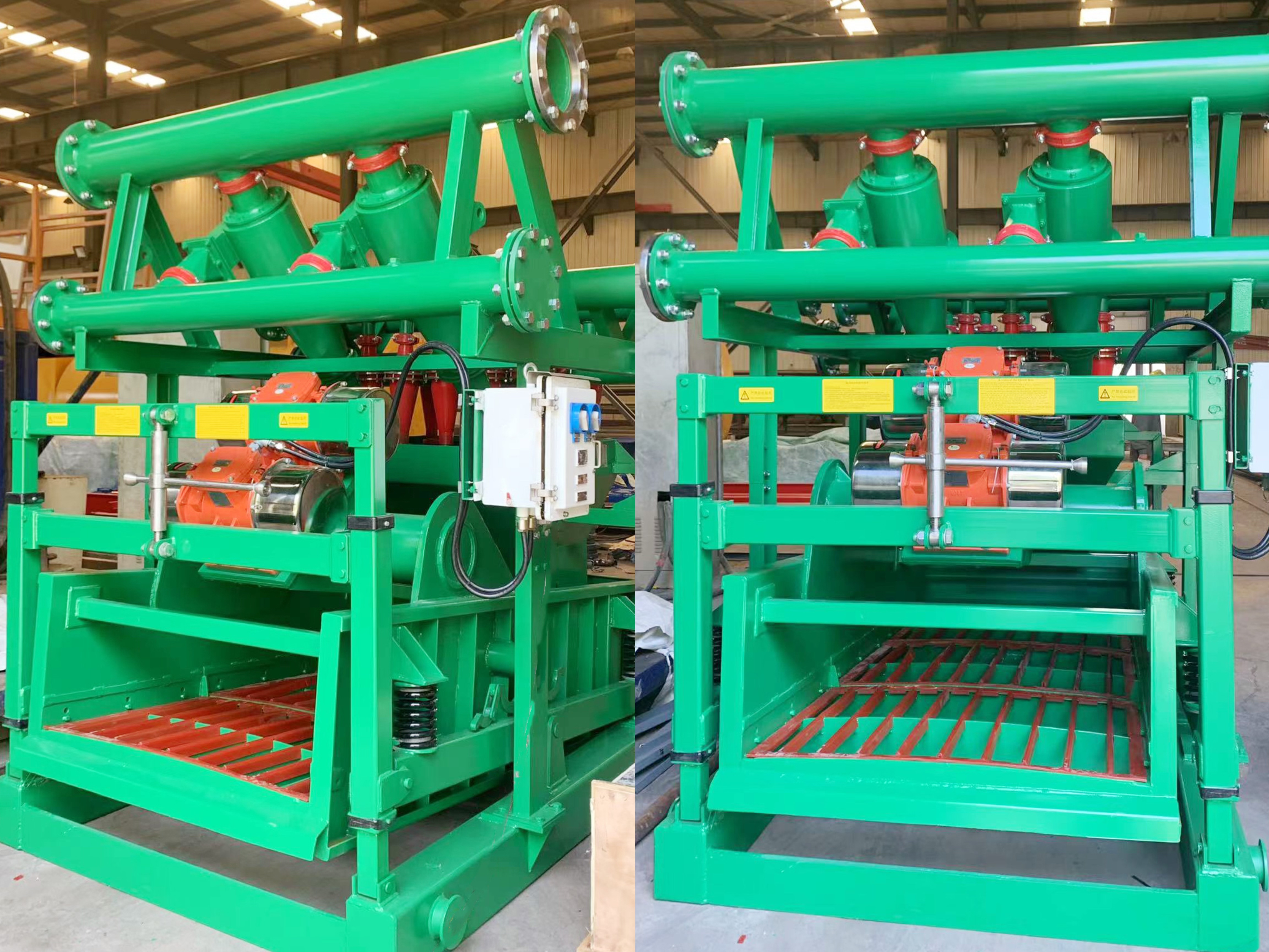 西安科迅MD210型鉆井液清潔器設(shè)備發(fā)往國內(nèi)某油田鉆井項目現(xiàn)場