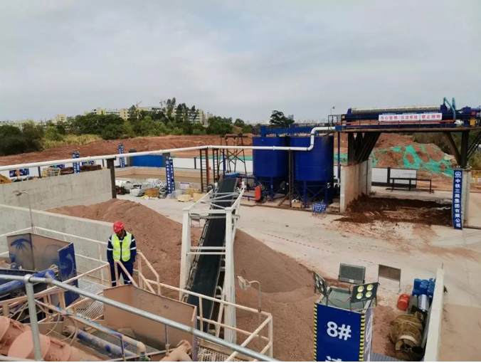 地鐵盾構(gòu)渣土環(huán)保處理系統(tǒng)技術(shù)亮點(diǎn)