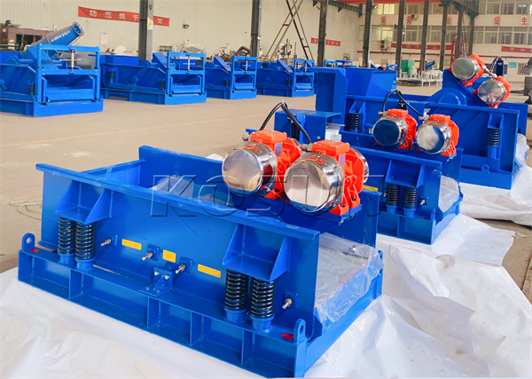 振動(dòng)篩設(shè)備用于礦山鉆探工程項(xiàng)目使用