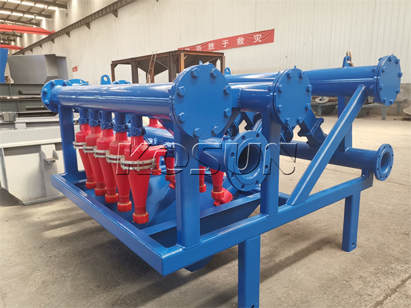 鉆井液處理設備：除砂旋流器和除泥旋流器裝置