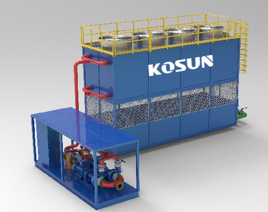 科迅機械泥漿冷卻系統(tǒng)：高效降溫，破解熱井深井鉆井難題！