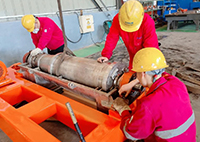 西安科迅（KOSUN）成功修復(fù)LW350x1550型臥式螺旋沉降卸料離心機，保障客戶工期連續(xù)性！