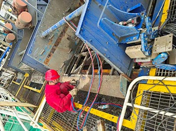 西安科迅（KOSUN）成功交付國內(nèi)某湖泊清淤項(xiàng)目振動(dòng)篩篩網(wǎng)托架改造工程