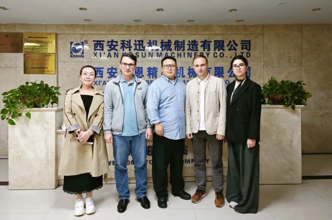 俄羅斯奔薩州副州長(zhǎng)一行到訪(fǎng)科迅機(jī)械，進(jìn)一步深化國(guó)際合作