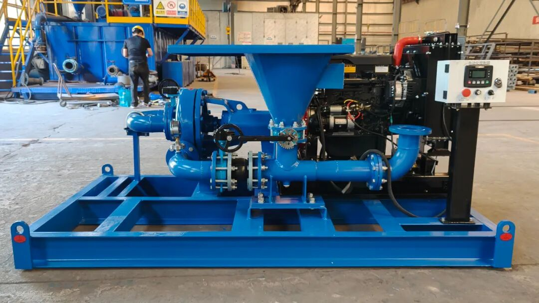 科迅機(jī)械車載式柴油驅(qū)動混漿裝置